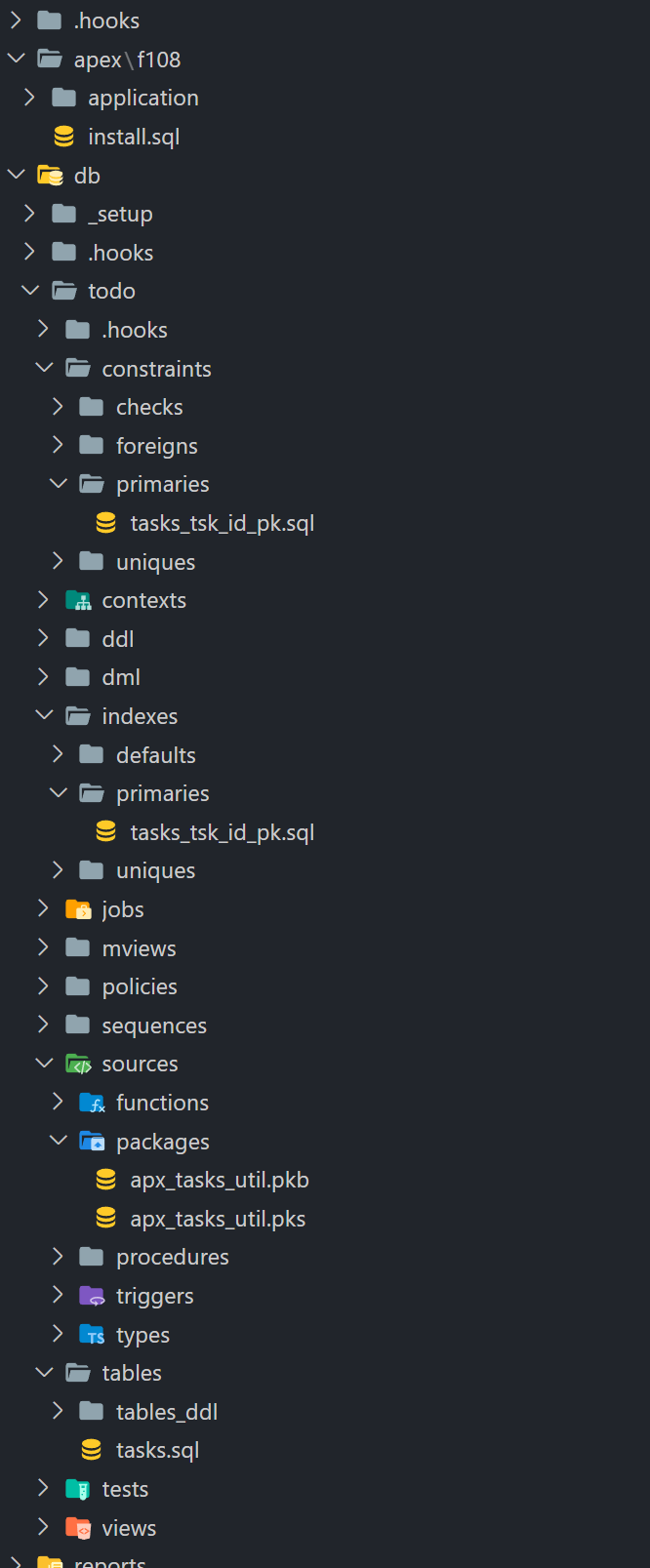 Explorer Tree with files extracted